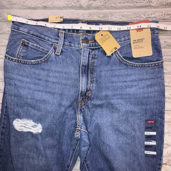 Levi's's Jeans Women's 29x31 '94 Baggy Bootcut Mid Rise Loose Relaxed Grunge Y2K - Picture 7 of 11